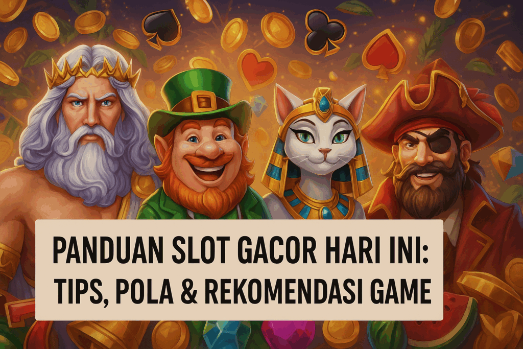 Panduan Slot Gacor Hari Ini: Tips, Pola & Rekomendasi Game